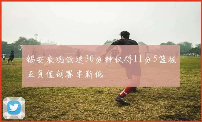 锡安表现低迷30分钟仅得11分5篮板正负值创赛季新低
